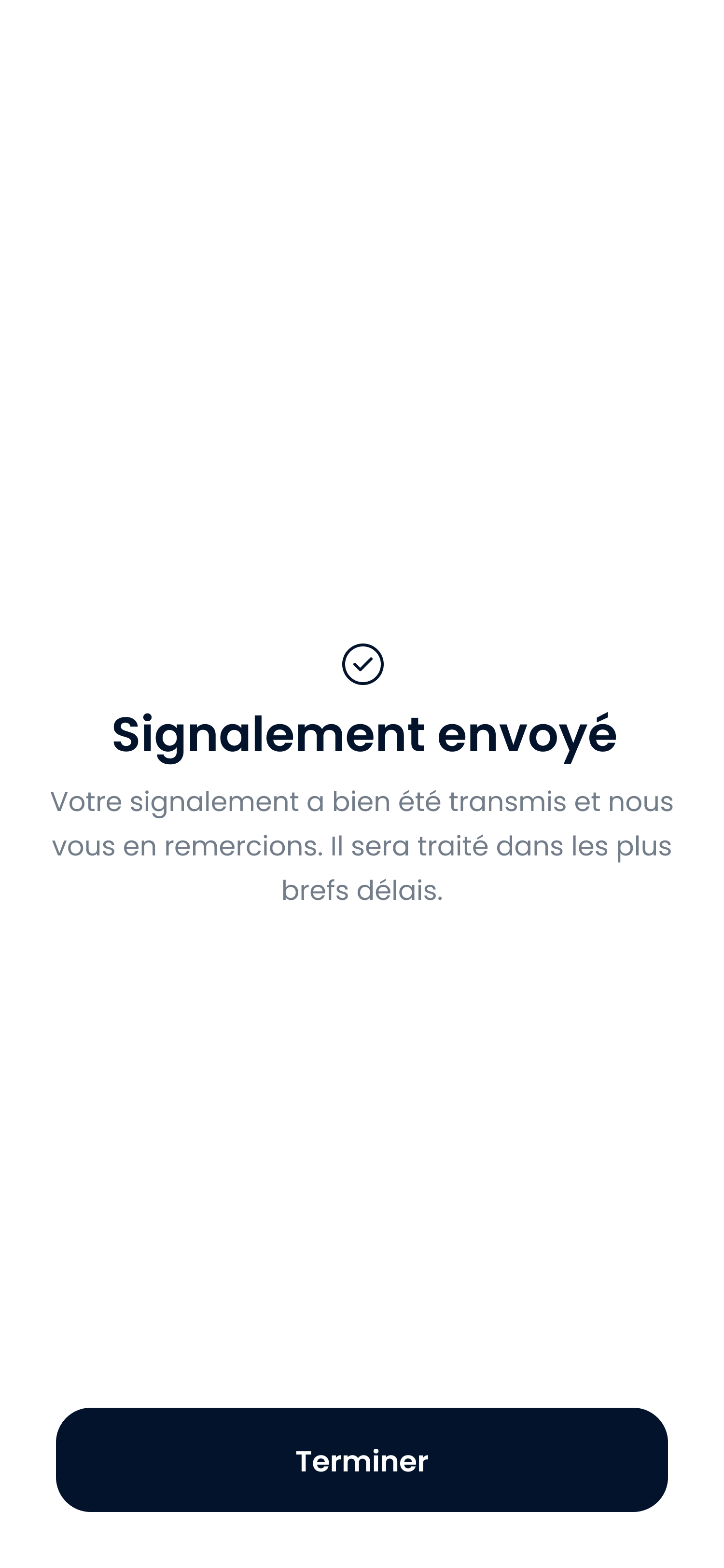 Maquette du package Signalement & Modération